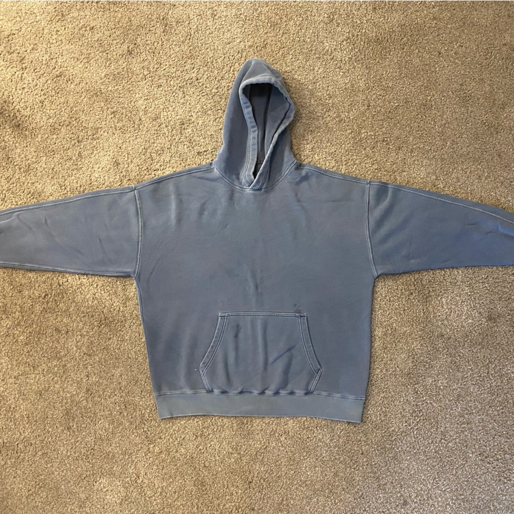 Abercrombie vintage style hoodie Blue XL